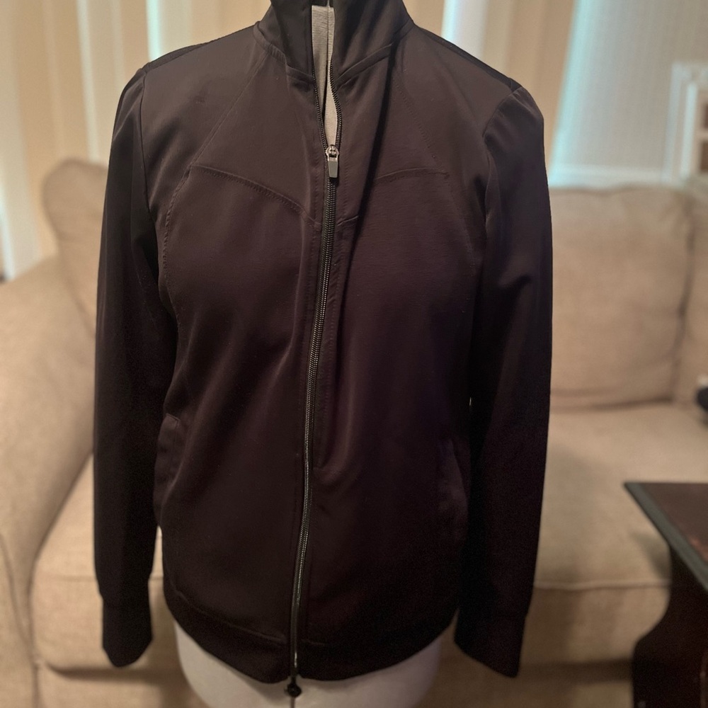 Black Zip-Up Jacket